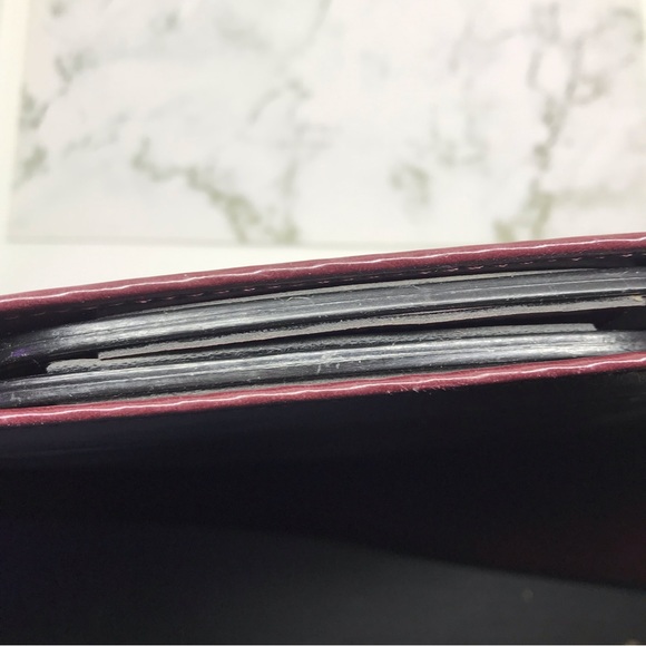 Vintage Burgundy Leather Document Case With Handles 11 X 17 in - Picture 3 of 16